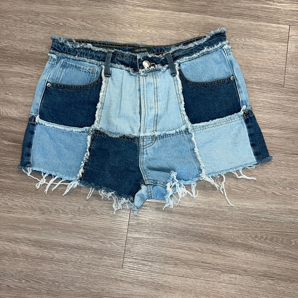 Wild Fable patchwork shorts